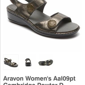 New Pewter Sz 10 Aravon by New Balance Sandals